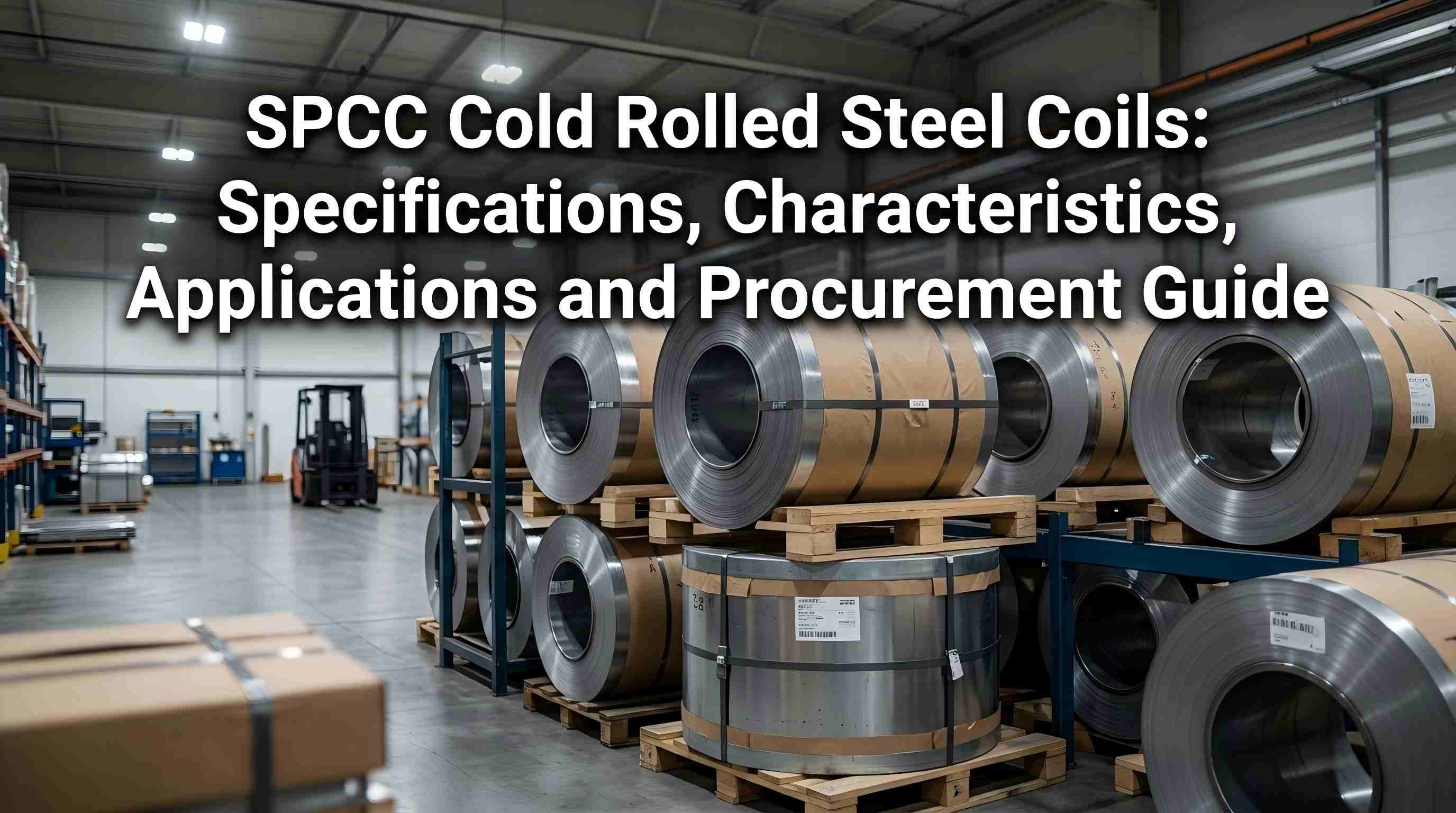 Bobines d'acier laminées à froid SPCC : spécifications, caractéristiques, applications et guide d'approvisionnement