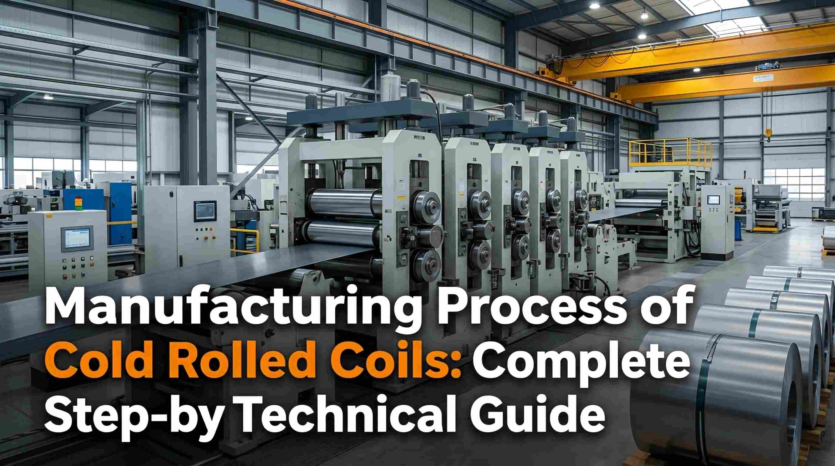 Processus de fabrication de bobines laminées à froid : guide technique complet étape par étape
