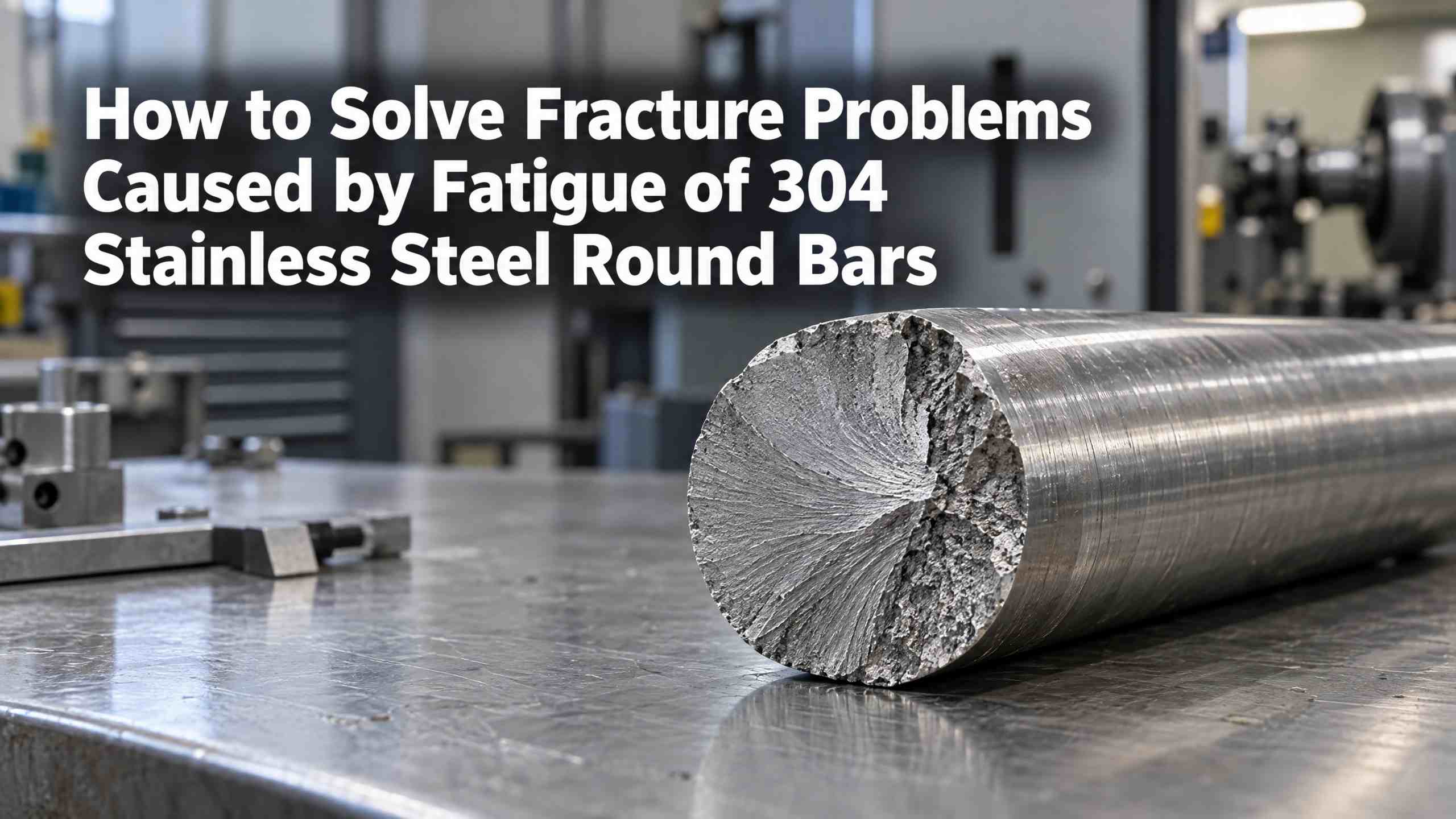 Comment résoudre les problèmes de fracture causés par la fatigue des barres rondes en acier inoxydable 304